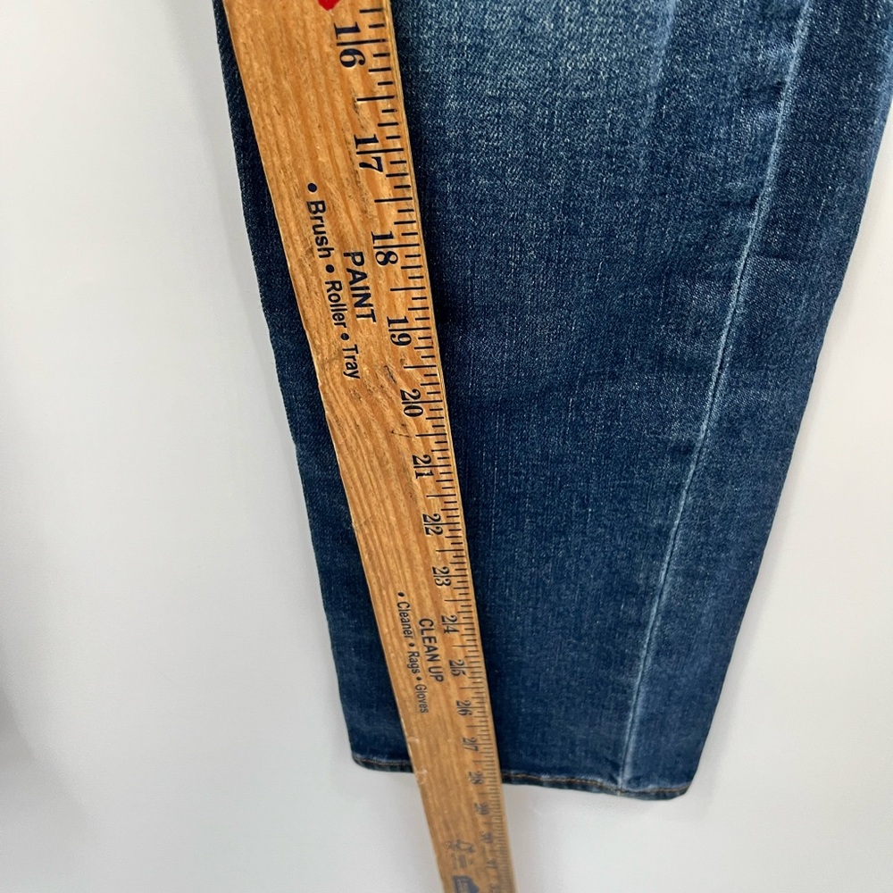Womens Rock & Republic Mid-Rise Berlin Dark Wash Skinny Denim Jeans Size 10 - Picture 8 of 12